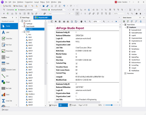 Công Cụ Studio for SQL Server Của DeVart